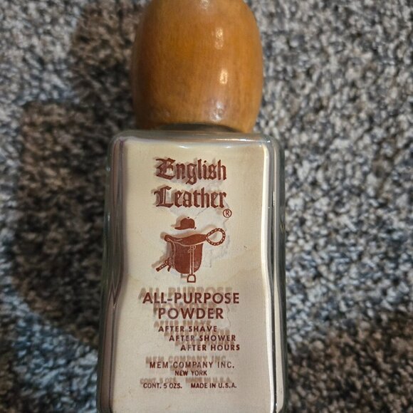 New English Leather All Purpose Powder Aftershave 5 oz. - Picture 1 of 2